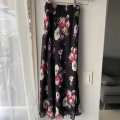 LAURA ASHLEY フラワープリント フレアスカート サイズ9