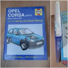 新古品　ヘインズ　整備本　洋書　OPEL CORSA petrolのサムネイル