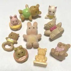 シルバニアファミリー ぬいぐるみ ベビー小物9点セット