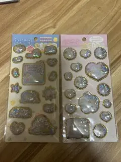 キラッとぷくぷくエアーシール　すみっコぐらし 2枚セット