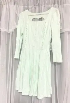 E hyphen world gallery ミントグリーンワンピース