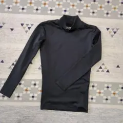 アンダーシャツブラック タートルネック 120