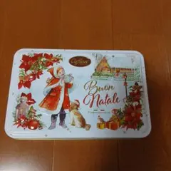 Caffarel 空き缶 クリスマスデザイン