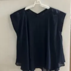 Te chichi ネイビー ノースリーブ トップス Mサイズ　未使用タグ付
