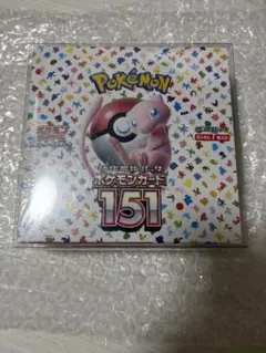 ポケモンカード151 BOX シュリンク、ケース付き 即日配送可