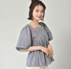 RETRO GIRL 袖ボリュームスクエア レトロガール