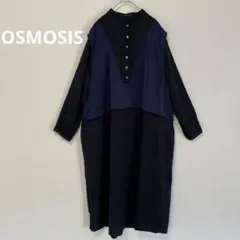 loaf OSMOSIS オズモーシス　レイヤードシャツワンピース　F