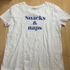 Bershka Snacks & naps Tシャツ Mサイズ