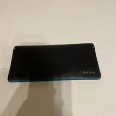 Paul Smith 黒 青 長財布