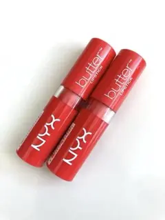 新品未使用❗️NYX コーラル　赤リップ　オレンジリップ　NYX口紅のサムネイル
