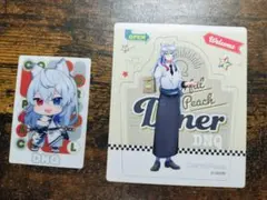 カラフルピーチ どぬく マグネット＆カードセット