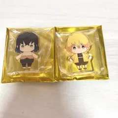 鬼滅の刃 ゆらふわアート ランダムアクリルブロック 嘴平伊之助 我妻善逸