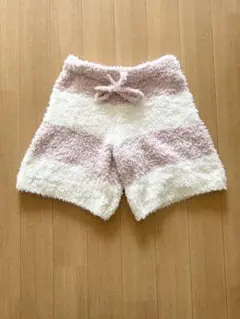 GELATO PIQUE ストライプ フワフワショートパンツ フリーサイズ