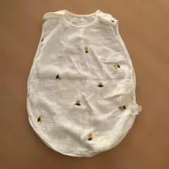 ケラッタ　レモン柄　イブルガーゼ　ベビースリーパー