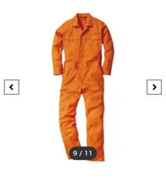 限定値下げ中 美品 オレンジ 長袖つなぎ Lサイズ オタ活 推し ライブ