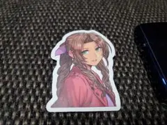 まとめ買い推奨　FF　グッズ　ステッカー　エアリス　d