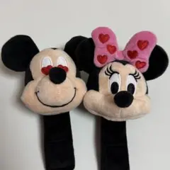 海外 WDW ディズニー カスタムカチューシャ バレンタイン ミッキー ミニー