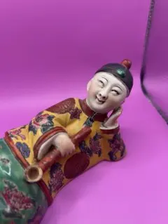 中国美術 6連衝立 彫刻 陶板画 両面絵柄 - 일본구매대행 직구 재팬잉