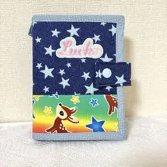 ハンドメイド　シール帳バインダー　平成レトロ　ポップバンビ