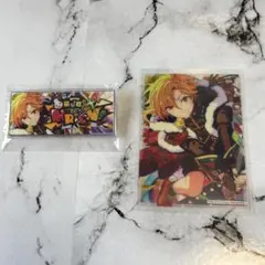 仁兎なずな　バナーバッジコレクション　クリアカード　あんさんぶるスターズ！！