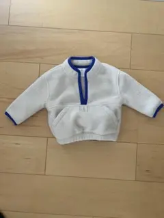 baby GAP トレーナー 6-12ヶ月 ホワイト/ブルー