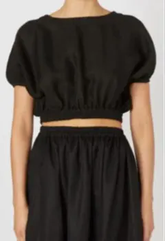 Matteau Blouse マトー リネン クロップト ブラウス トップスのサムネイル