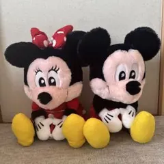 ディズニー ミッキー&ミニー BIG ぬいぐるみ プライズ品