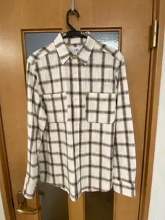 zara チェックシャツ