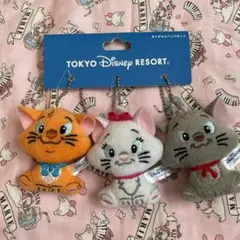 ディズニー マリー トゥルーズ ベルリオーズ キーホルダー