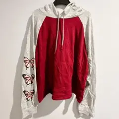 No Boundaries バタフライプリント パーカー XXL/2XG 長袖