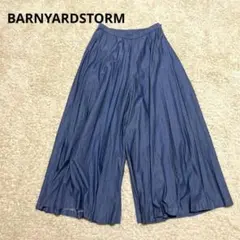 【バンヤードストーム】BARNYARDSTORMガウチョパンツ　プリーツ　ワイド