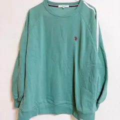 U.S. POLO ASSN. スウェット グリーン Lのサムネイル