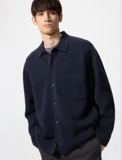UNIQLO ミラノリブシャツカーディガン size.XL