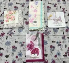 ハンカチ　4枚セット