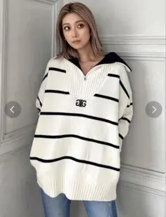 Symmetry GYDA ハーフZIP KT TOPS