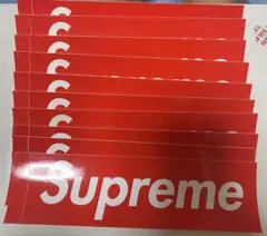 Supreme ロゴステッカー 10枚セット