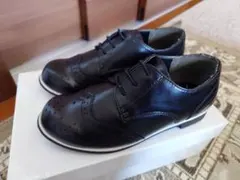 COMME CA ISM ブラック フォーマルシューズ 20.0