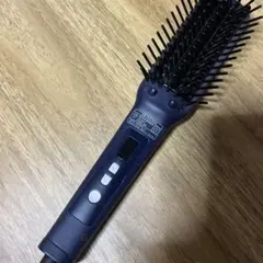 SALONIA サロニア ストレートヒートブラシ スリム ネイビー
