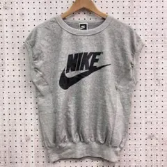 8-90年代ビンテージ！NIKE ノースリーブ スウェット グレー メンズ Mのサムネイル