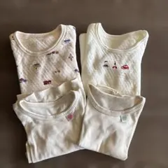 まとめ売り　ベビー　長袖インナー(肌着)　4点セット