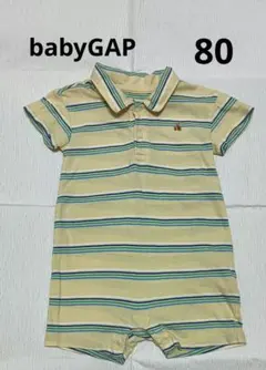 baby gap ポロシャツ ロンパース　半袖　80cm