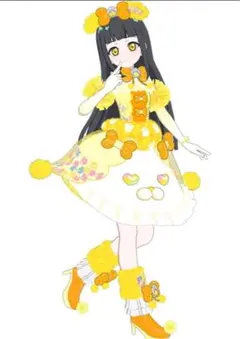 アイプリバース アニマルバズリウムプードルイエロー フルコーデ 1式