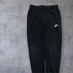 00s ナイキ Nike ブラック スウェットパンツ ワンポイント