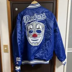 Dodgers スタジャン Mr.cartoonクラウンマスクのサムネイル