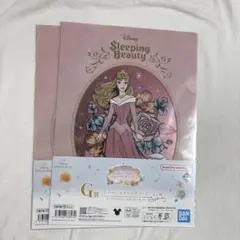 ディズニープリンセス一番くじ オーロラ姫 クリアファイル 眠れる森の美女
