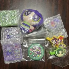 パワーパフガールズ バターカップ　8点セット　おめめキラキラぬいぐるみ