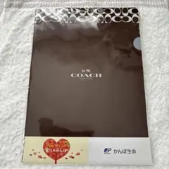 COACH かんぽ生命 オリジナルクリアファイル 3枚セット COACH かんぽ生命 オリジナルクリアファイル 3枚セット - メルカリ
