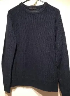 センスオブプレイス　アーバンリサーチ　ニット　セーター　ネイビー　L 冬
