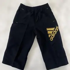 adidas ハーフパンツ ゴールドロゴ　140