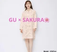 GU × SAKURA パジャマ ワンピース Mサイズのサムネイル